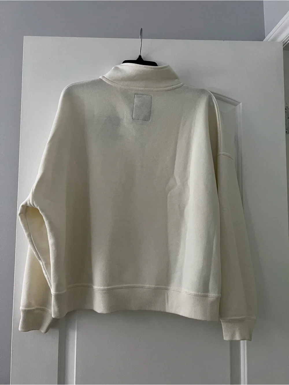 Yale University Cream Quarter-Zip Pullover Sweater